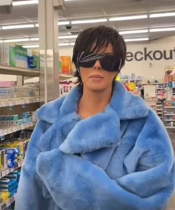 Maura Higgins Fur Coat