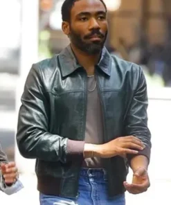 Mr. and Mrs. Smith Donald Glover Leather Jacket