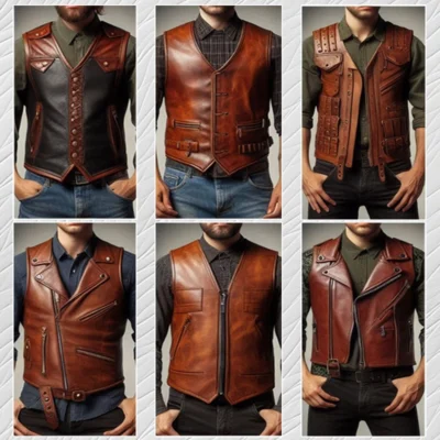 Types Of Leather Vests