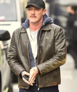 5lbs Of Pressure Luke Evans Leather Jacket