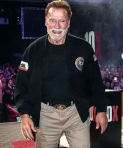 Arnold Schwarzenegger Bomber Jacket