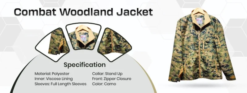 Combat Woodland Jacket 