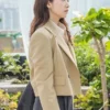 Doctor Slump Park Shin Hye Cropped Coat