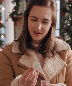 Everything Christmas Katherine Barrell Shearling Jacket
