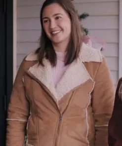 Katherine Barrell Shearling Jacket