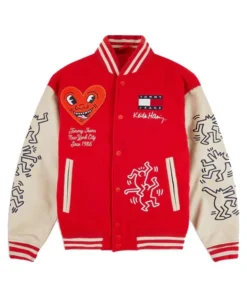 Keith Haring Varsity Jacket