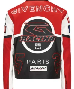 L A Nicolas Cage Moto Leather Jacket