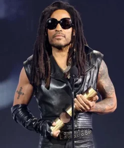 Peoples Choice Awards Lenny Kravitz Leather Vest