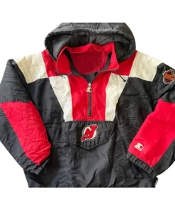 Premium New Jersey Devils NHL Quarter-Zip Jacket