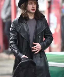 Rory Culkin Leather Coat