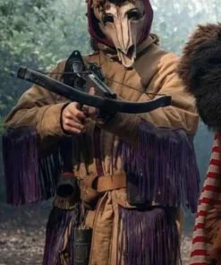 Sweet Tooth Pony Brown Fringe Jacket