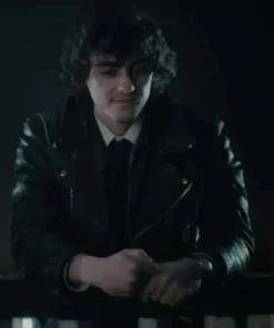 This Town Ben Rose Leather Jacket