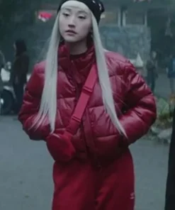 Yuyu Kitamura Red Puffer Jacket