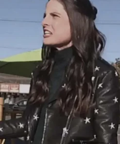 Blair London Embroidered Leather Jacket