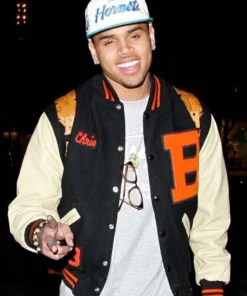 Chris Brown Varsity Jacket