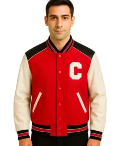 Classic Teddy Varsity Jacket