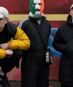 Kneecap DJ Próvai Black Jumpsuit