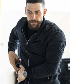 Omar Adom Zidan Black Jacket