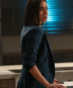 Paola Núñez Blue Blazer