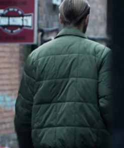 Rebus 2024 Shaun Strang Green Puffer Jacket