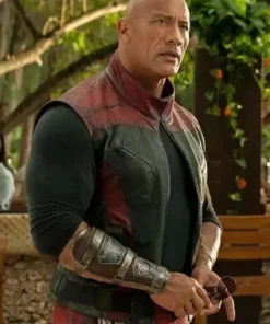 Red One Dwayne Johnson Leather Vest