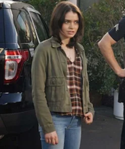 The Rookie Abigail Shirt Green Jacket