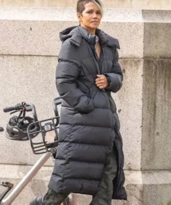 The Union Halle Berry Black Coat