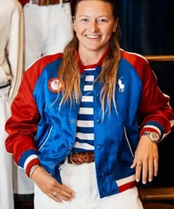 Daniela Moroz Team Usa Varsity Jacket