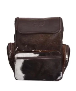 Hairon Cowhide Brown Backpack