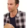Press Junket Chace Crawford Jacket