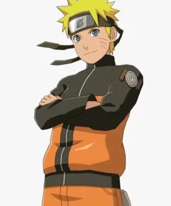 Uzumaki Naruto Puffer Jacket