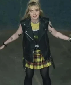 Abigail Kathryn Newton Leather Vest