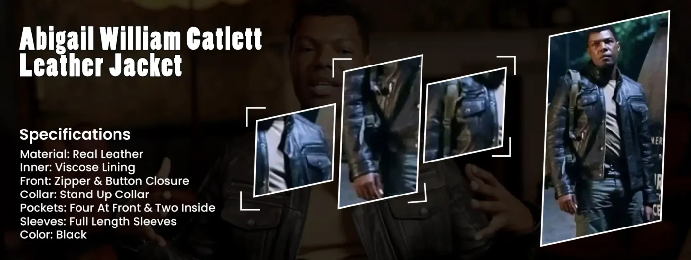 Abigail William Catlett Leather Jacket