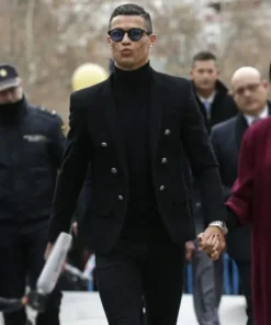 Cristiano Ronaldo Black Blazer