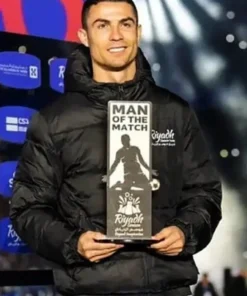 Cristiano Ronaldo Germain FC Riyadh Puffer Jacket