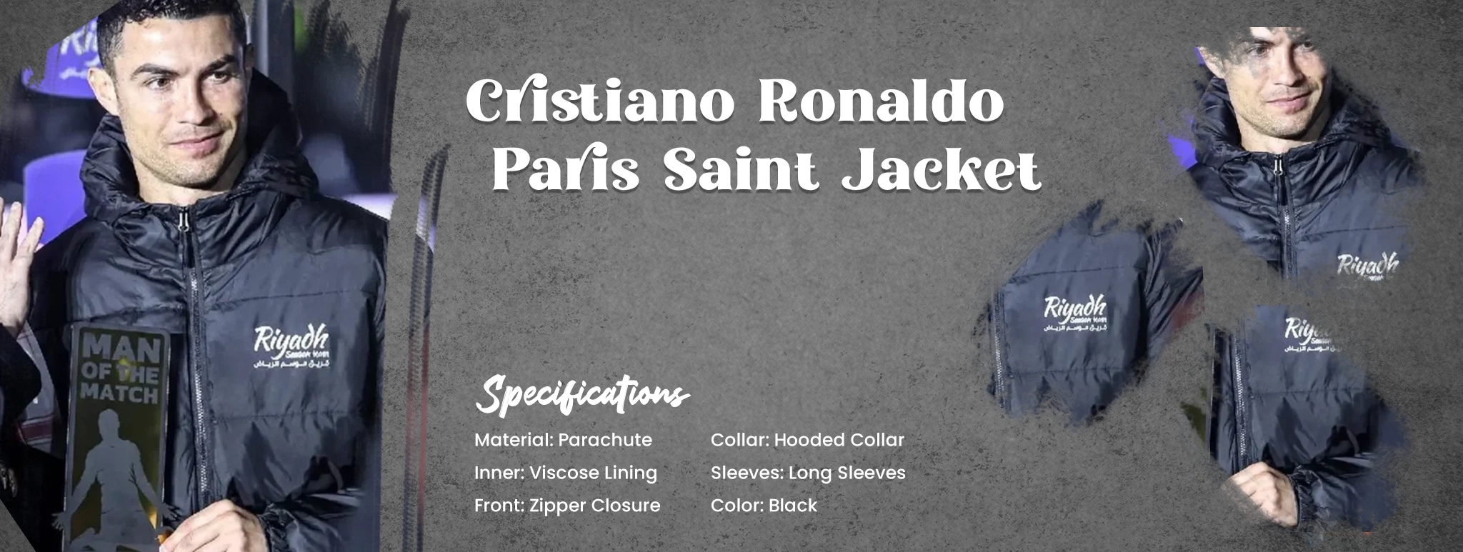 Cristiano Ronaldo Paris Saint Jacket