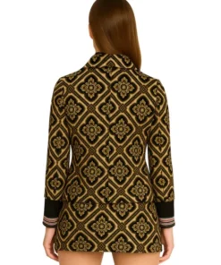 Elsbeth Carrie Preston Etro Tapestry Jacket (Back)
