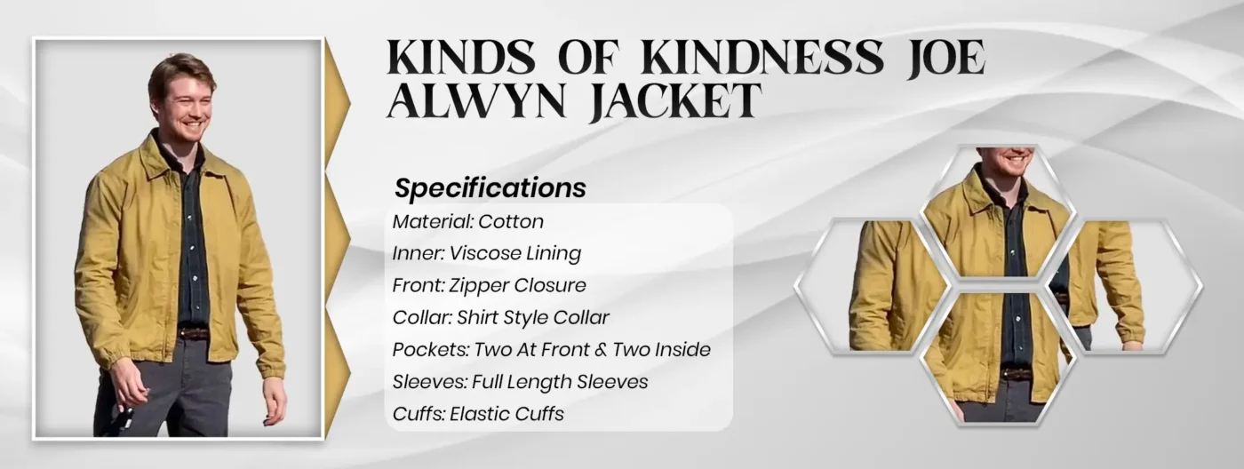 Kinds of Kindness Joe Alwyn Jacket