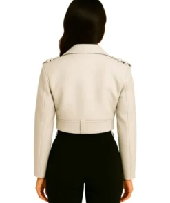 MM6 Cropped Jacket (Back)