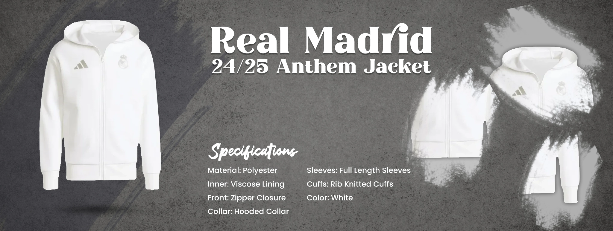 Real Madrid 24-25 Anthem Jacket