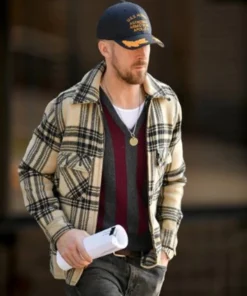 Ryan Gosling Beige Wool Jacket
