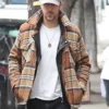 Ryan Gosling Plaid Wool Jacket