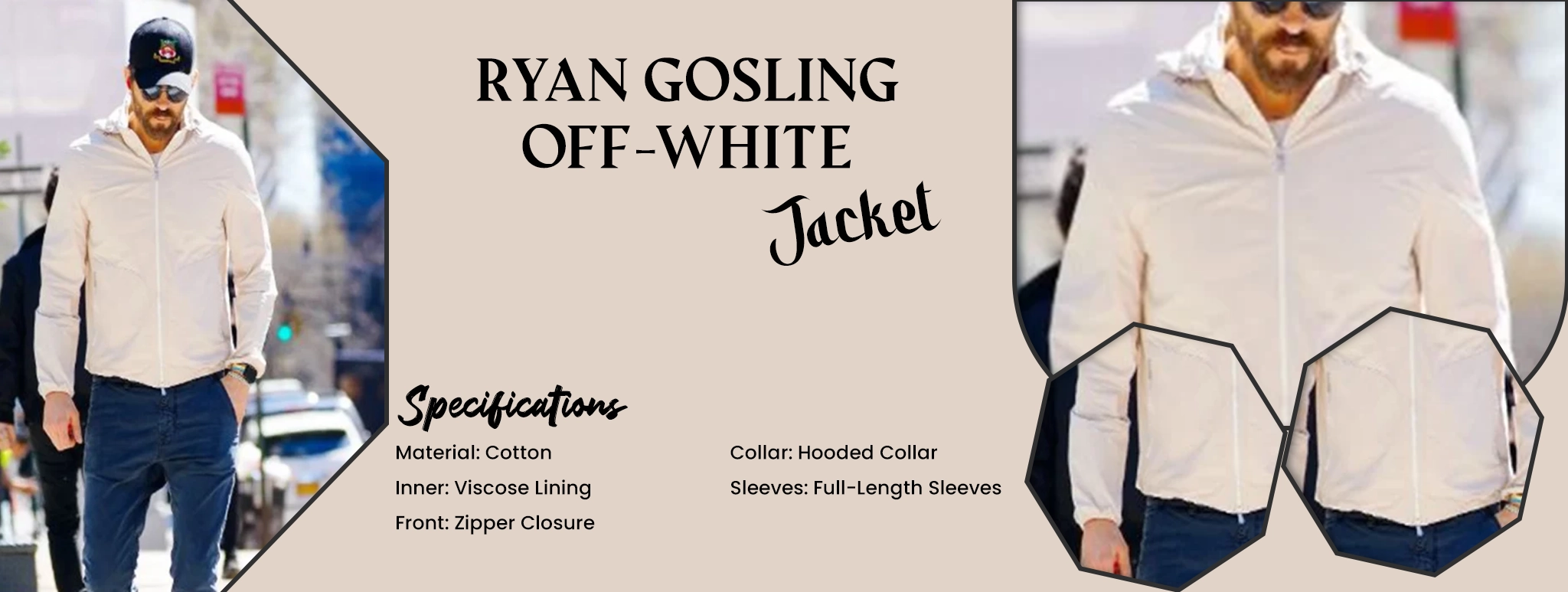 Ryan Gosling off-White Jacket