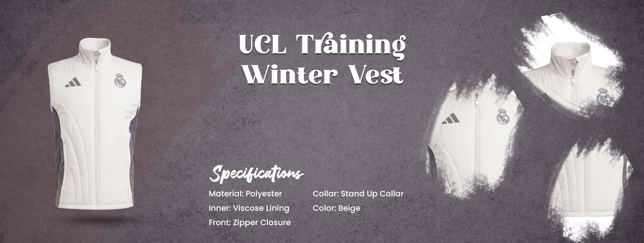 UCL Training Winter Vest