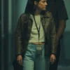 Under the Bridge Rebecca Godfrey Leather Jacket