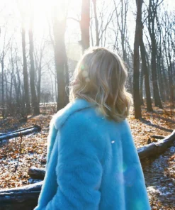 Brie Larson Blue Suit