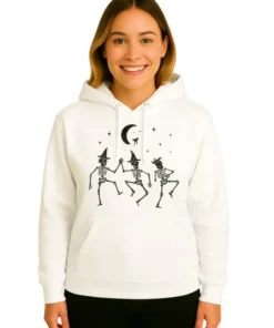 Dancing Skeleton Halloween Hoodie