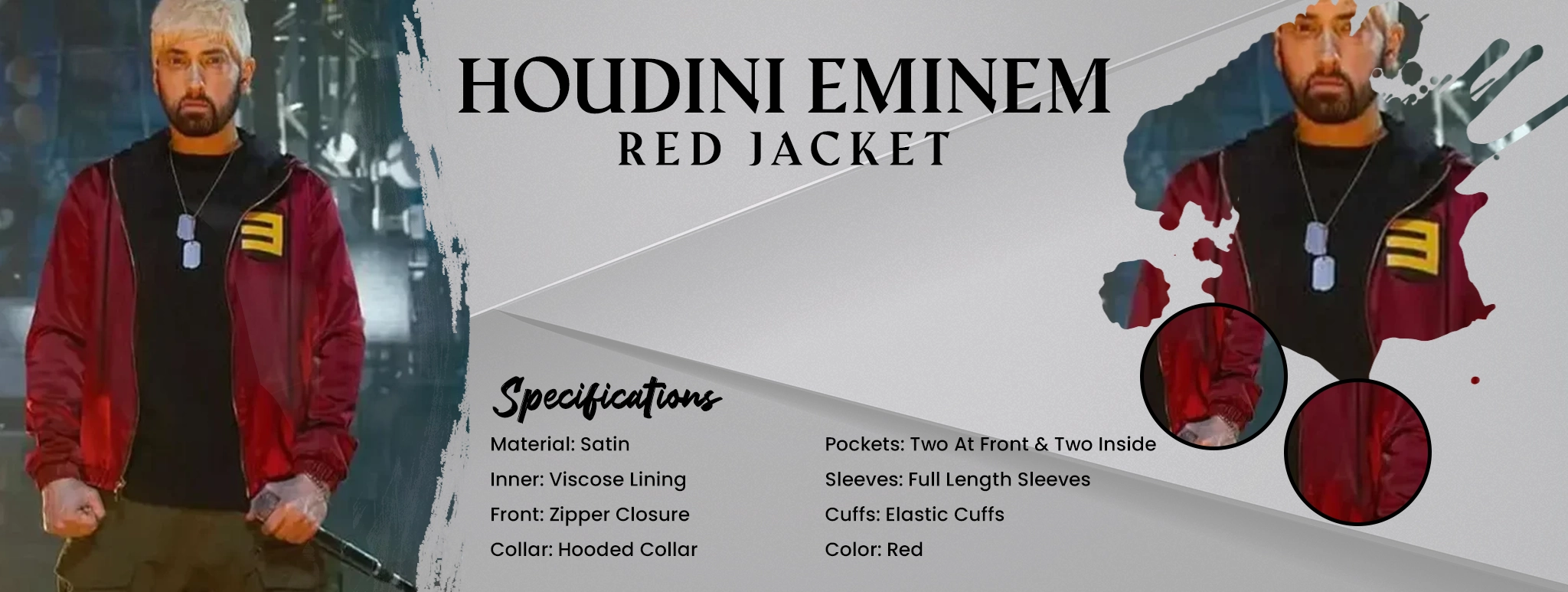 Houdini Eminem Red Jacket
