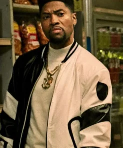 Kanan London Brown Leather Bomber Jacket