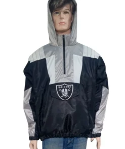 Starter Raiders Pullover Jacket front pose
